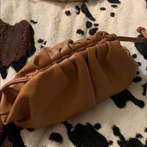 BV The Mini Pouch  22cm Caramel Crossbody bag